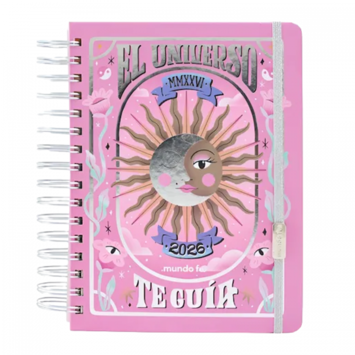 AGENDA FW DIARIA ESPIRAL 15x21 TREND UNIVERSO