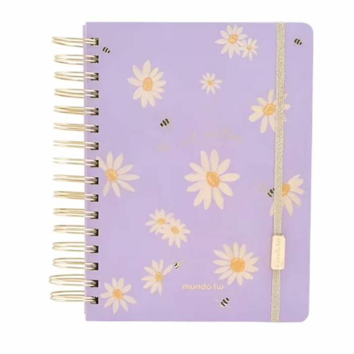 AGENDA FW DIARIA ESPIRAL 15x21 BELLE MARGARITAS