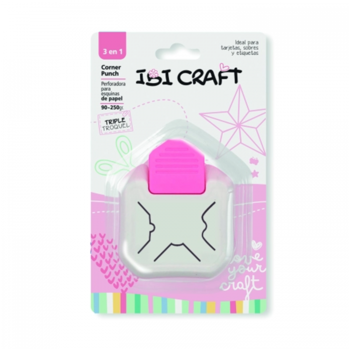 PERFORADORA ARTISTICA IBI CRAFT ESQUINEROS FORMAS