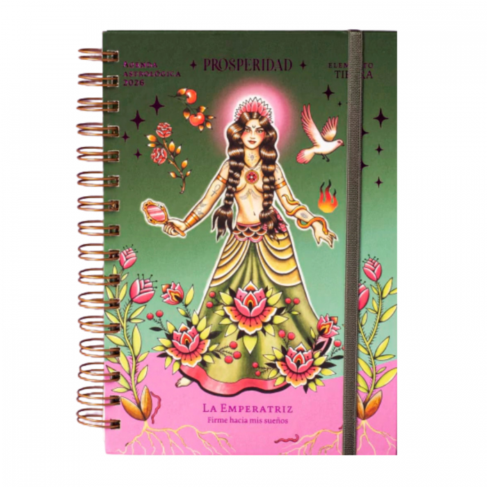 AGENDA FERA A5 ESPIRAL SEMANAL ASTROLOGICA LA EMPERAT