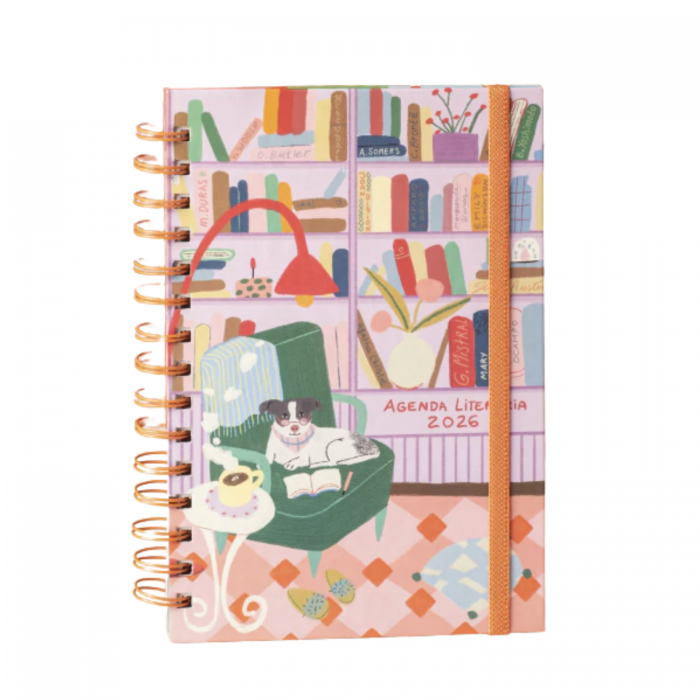 AGENDA FERA 14x20 ENCUADERNADA SEMANAL LITERARIA LIVI