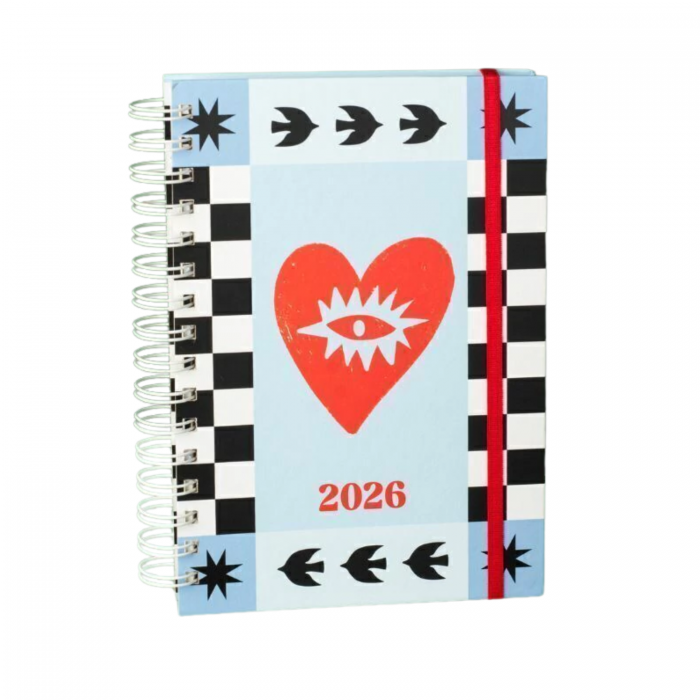 AGENDA FERA A5 ESPIRAL CORAZON