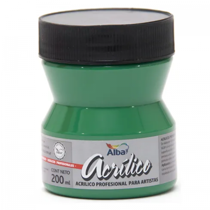 ACRILICO ALBA x  200ml.893 VERDE VEJIGA