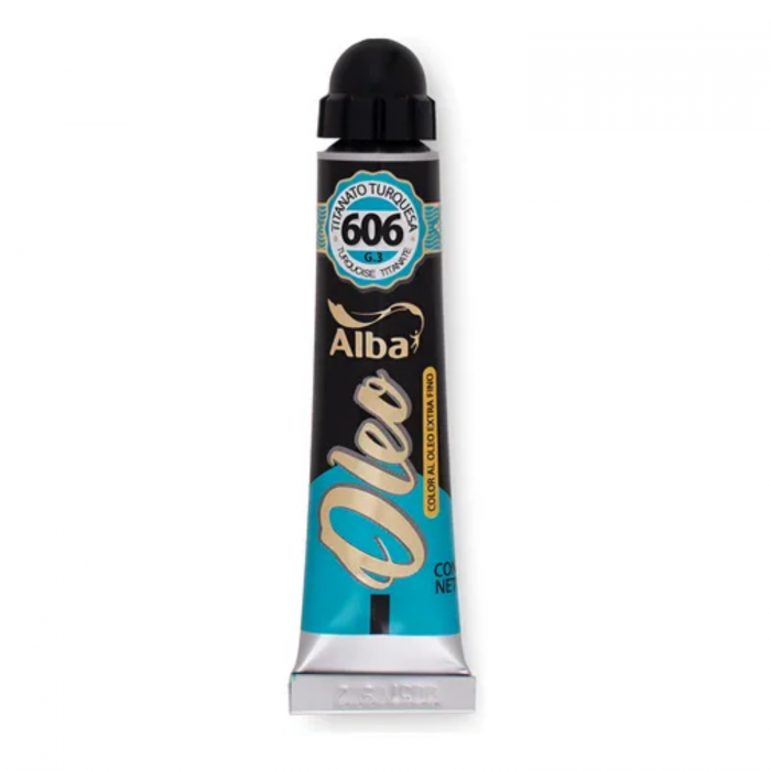 OLEO ALBA x 18ml.606 TITANATO TURQUESA