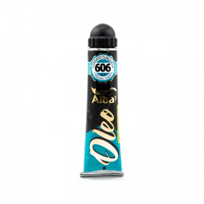 OLEO ALBA x 60ml.606 TITANATO TURQUESA
