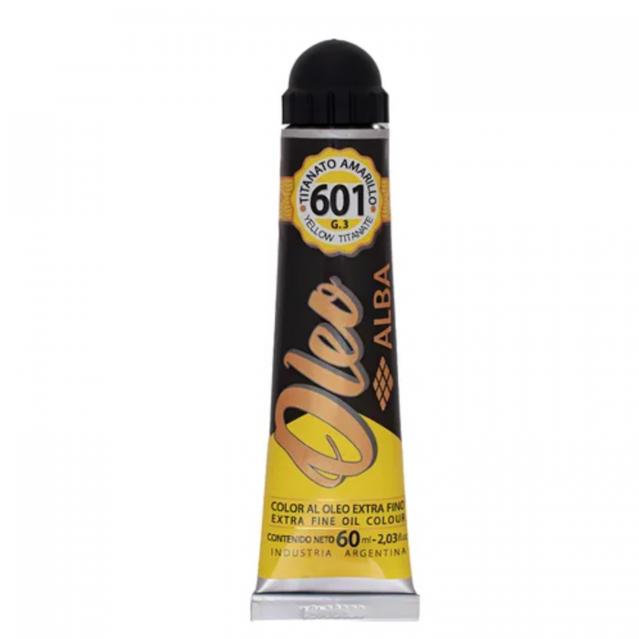 OLEO ALBA x 60ml.601 TITANATO AMARILLO