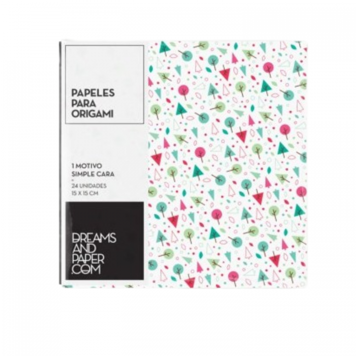 PAPEL ORIGAMI 15x15 90grs.AKIx24