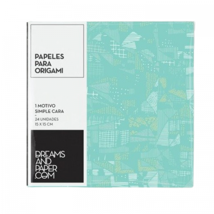 PAPEL ORIGAMI 15x15 90grs.AME x24