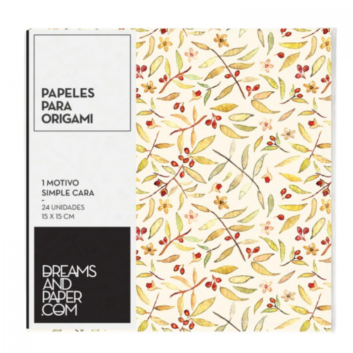 PAPEL ORIGAMI 15x15 90grs.MAITEN x24