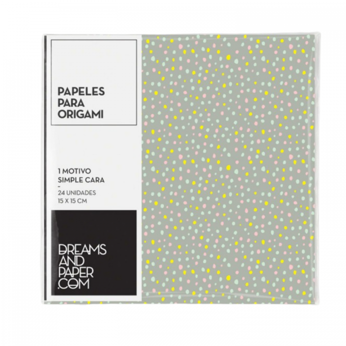 PAPEL ORIGAMI 15x15 90grs.PIREN x24