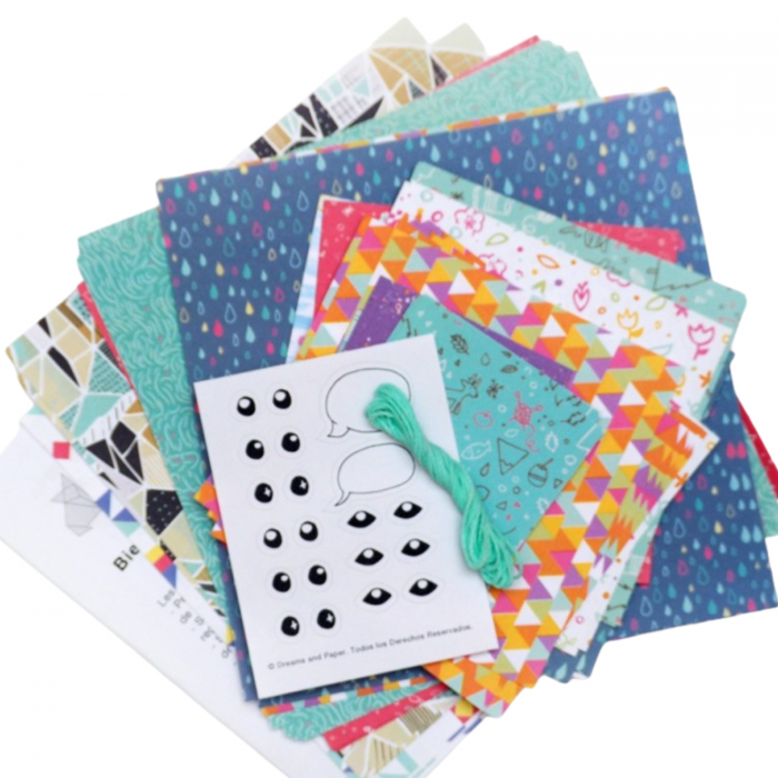 PAPEL ORIGAMI KIT DIVERTITE+60+ ACCESORI