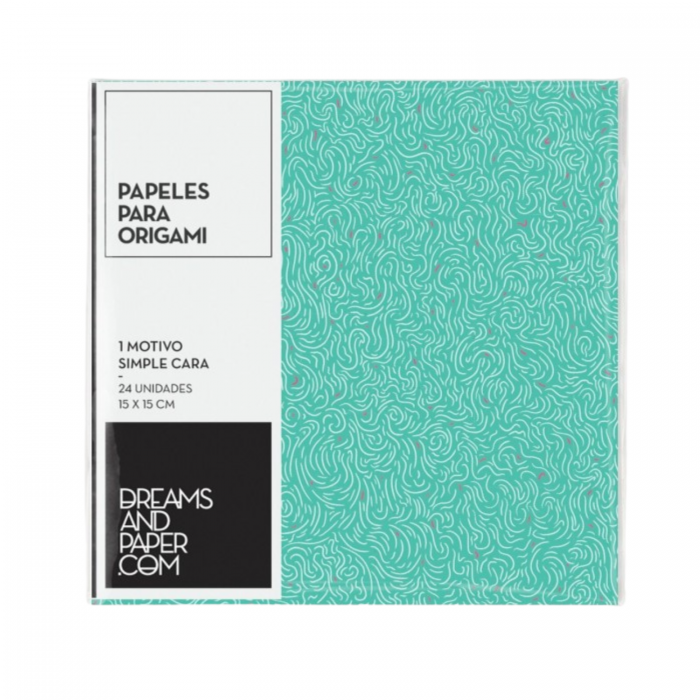 PAPEL ORIGAMI 15x15 90rgs.TRAFUL x24