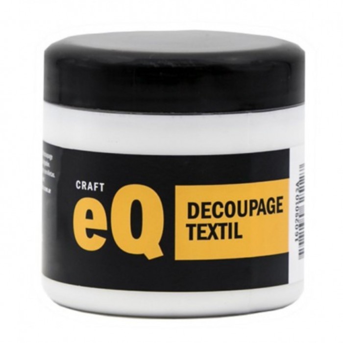 ACCESORIO ADHESIVO DECOUPAGE TEXTIL EQ       x200cc.