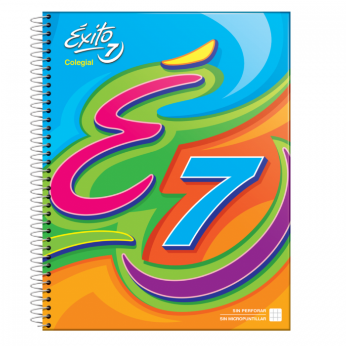 CUADERNO EXITO 7 CUAD 21x27  x60 HOJAS LISTO