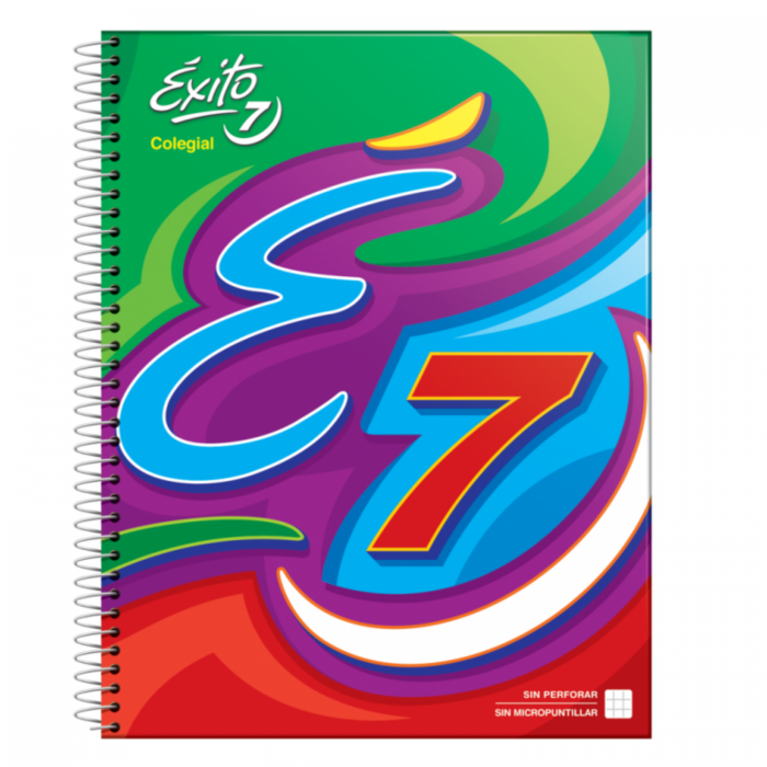 CUADERNO EXITO 7 CUAD 21x27 x100 HOJAS LISTO