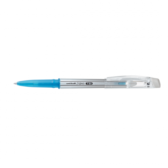 MARCADORES ROLLER UNI 220 BORRABLE CELESTE