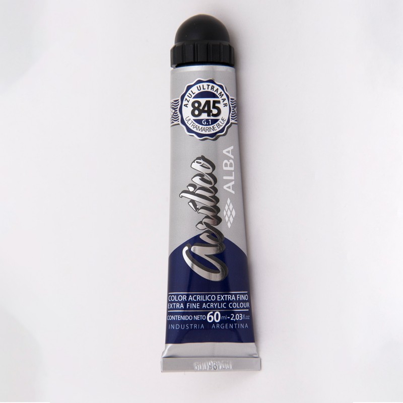 Acrilico alba x 60ml.845 azul ultramar Acrilico alba x 60ml.845 azul ultramar