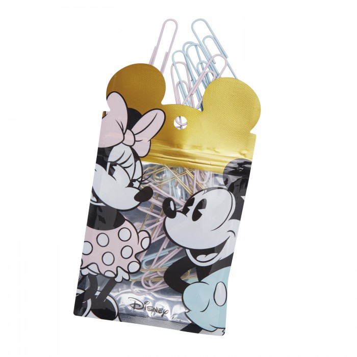 Broches mooving clips sobre 50mm.mickey