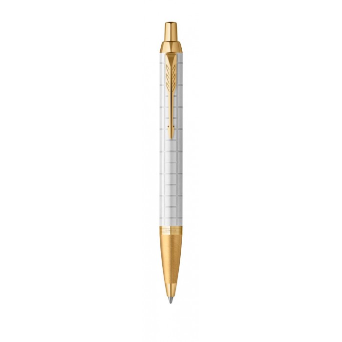 Parker im boligrafo blanca perlada gt