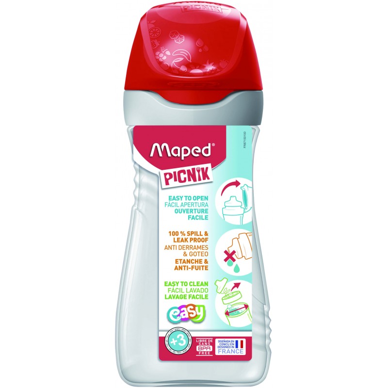 Botella maped roja 430ml. Botella maped roja 430ml.
