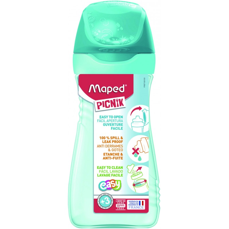 Botella maped turquesa 430ml. Botella maped turquesa 430ml.