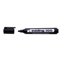 Marcadores fibra edding  100 negro