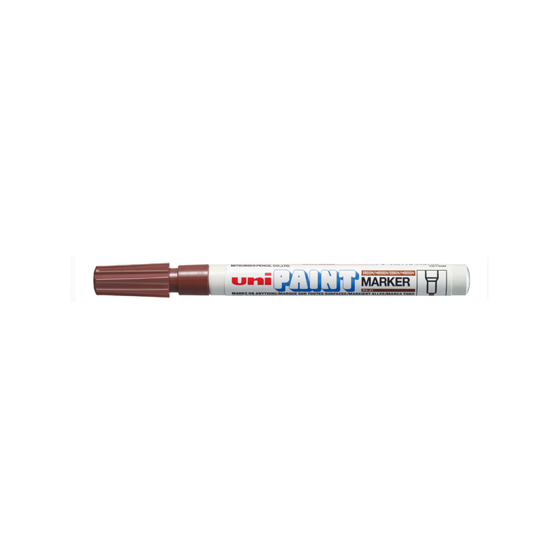 Marcadores fibra uni paint px21 marron Marcadores fibra uni paint px21 marron