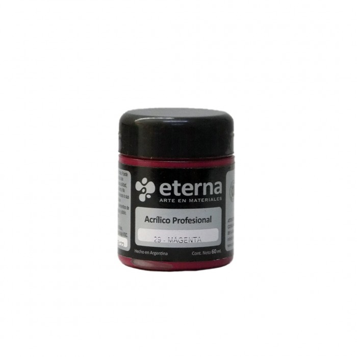 Acrilico eterna profesional magentax 60ml.