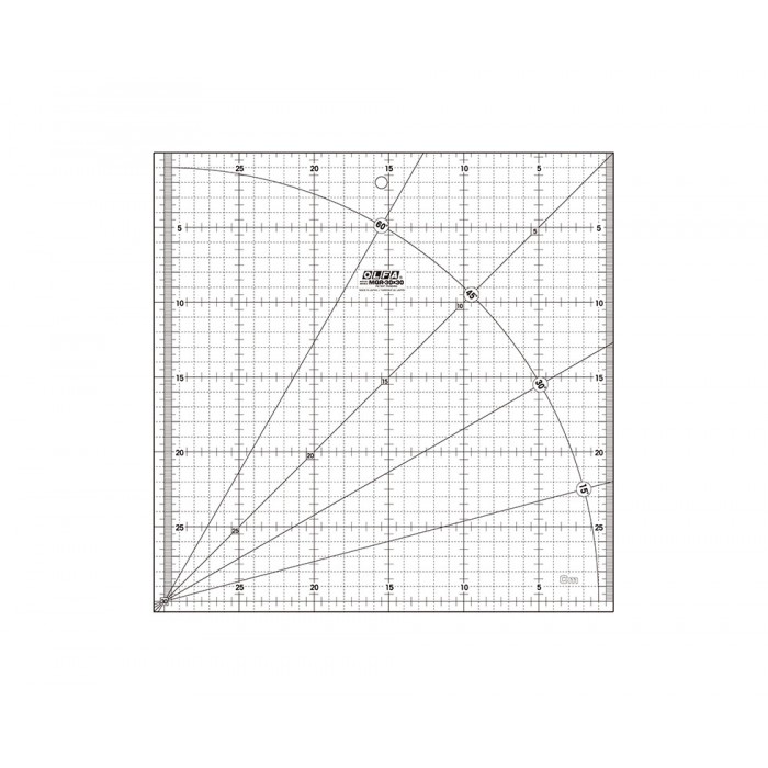 Trincheta olfa mqr-30x30 regla