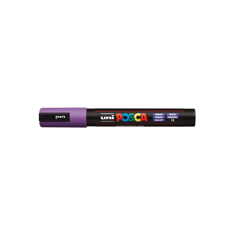 Marcadores fibra uni posca pc-5m violeta Marcadores fibra uni posca pc-5m violeta