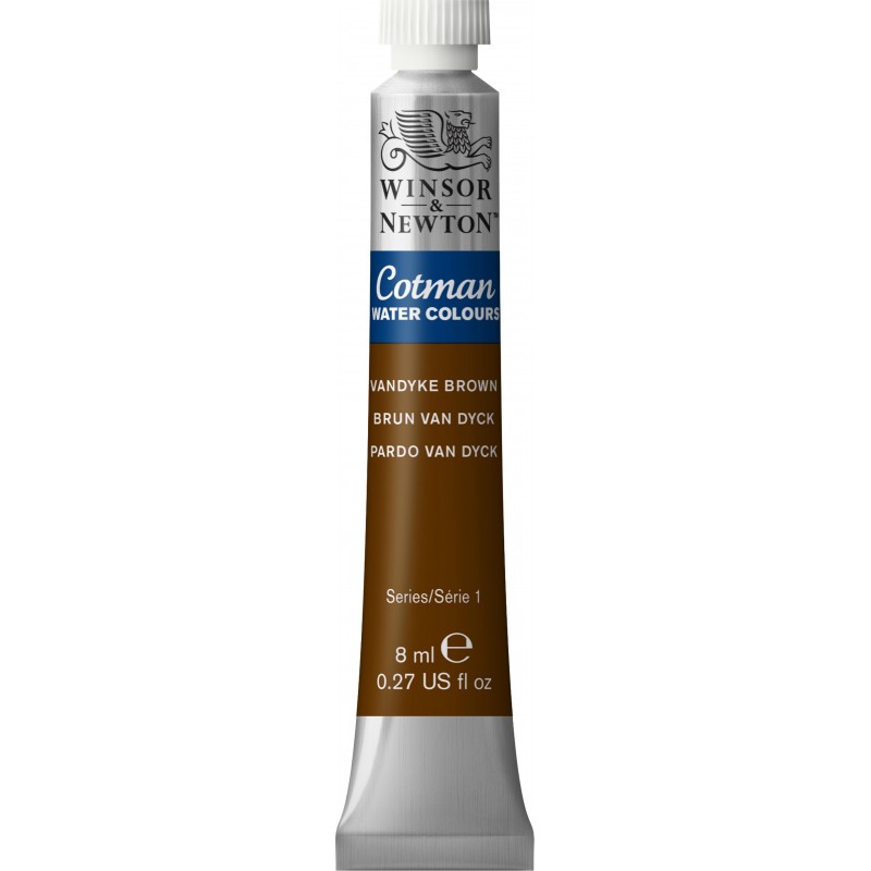 Acuarela winsor & newton cotman 676 x8ml.pardo vandy Acuarela winsor & newton cotman 676 x8ml.pardo vandy
