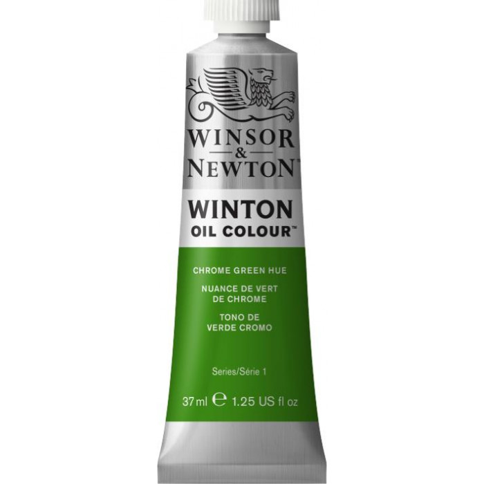 Oleo winsor & newton  winton 11 x 37ml.verde cromo