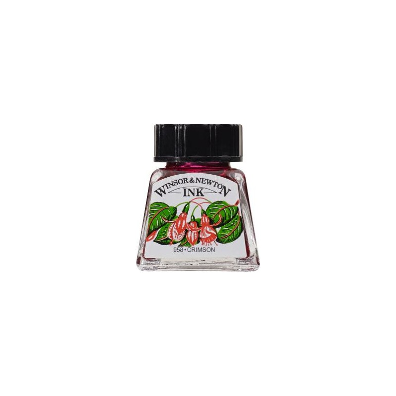 Tinta para dibujo winsor & newton x 14ml.203 carmesi Tinta para dibujo winsor & newton x 14ml.203 carmesi