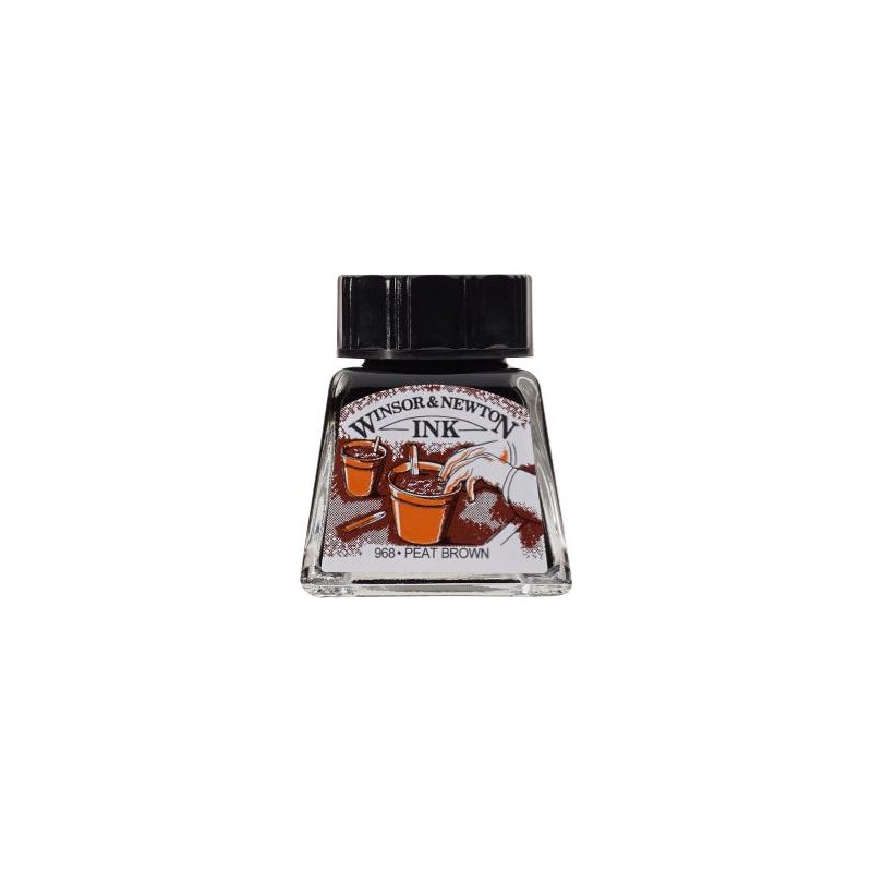 Tinta para dibujo winsor & newton x 14ml.469 pardo turb Tinta para dibujo winsor & newton x 14ml.469 pardo turb