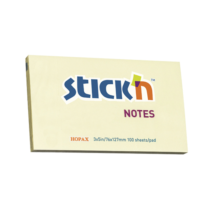 Notas adhesivas stick pastel  76x127