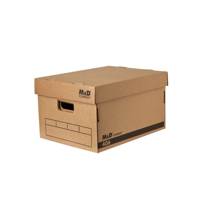 Caja archivo carton kraft alta 42x33x25 (406)
