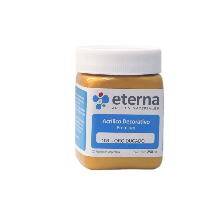 Acrilico eterna deco oro ducado x250ml.