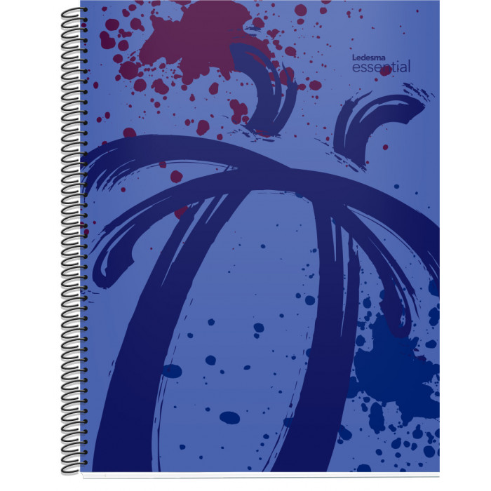 Cuaderno ledesma essential  29.7 azul 84hjs