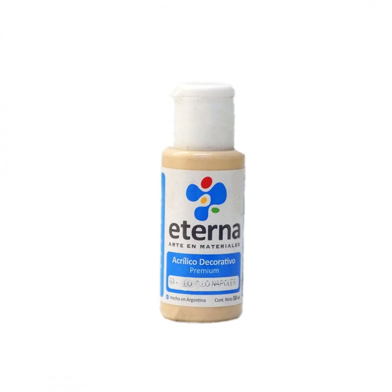 Acrilico eterna deco amarillo napolesx 50ml. Acrilico eterna deco amarillo napolesx 50ml.