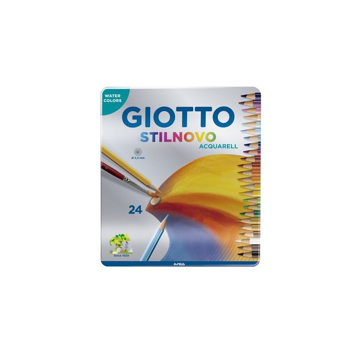 Lapices color giotto stilnovo x24 lata acuarel