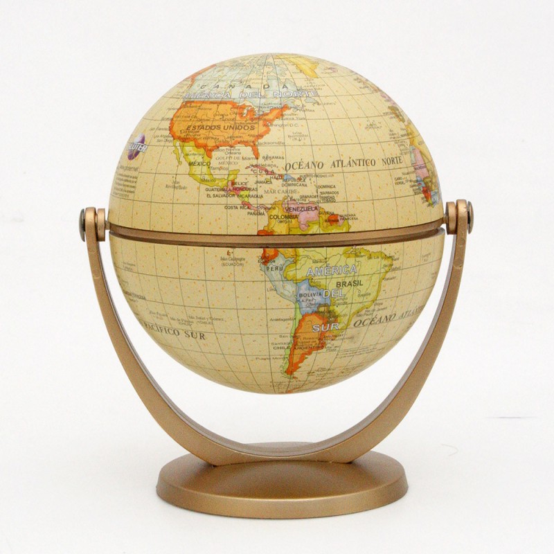 Globo terraqueo 10cm.base plastica antiguo 36 Globo terraqueo 10cm.base plastica antiguo 36