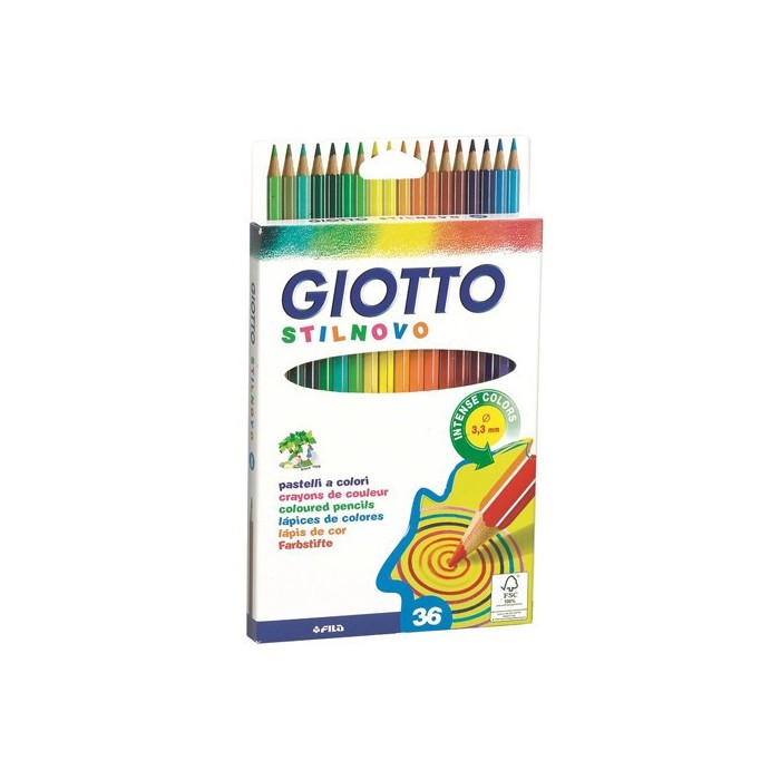 Lapices color giotto stilnovo x36 carton