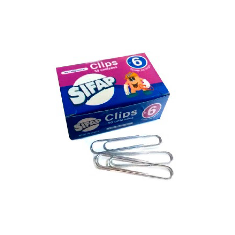 Broches clips sifap no. 6 Broches clips sifap no. 6