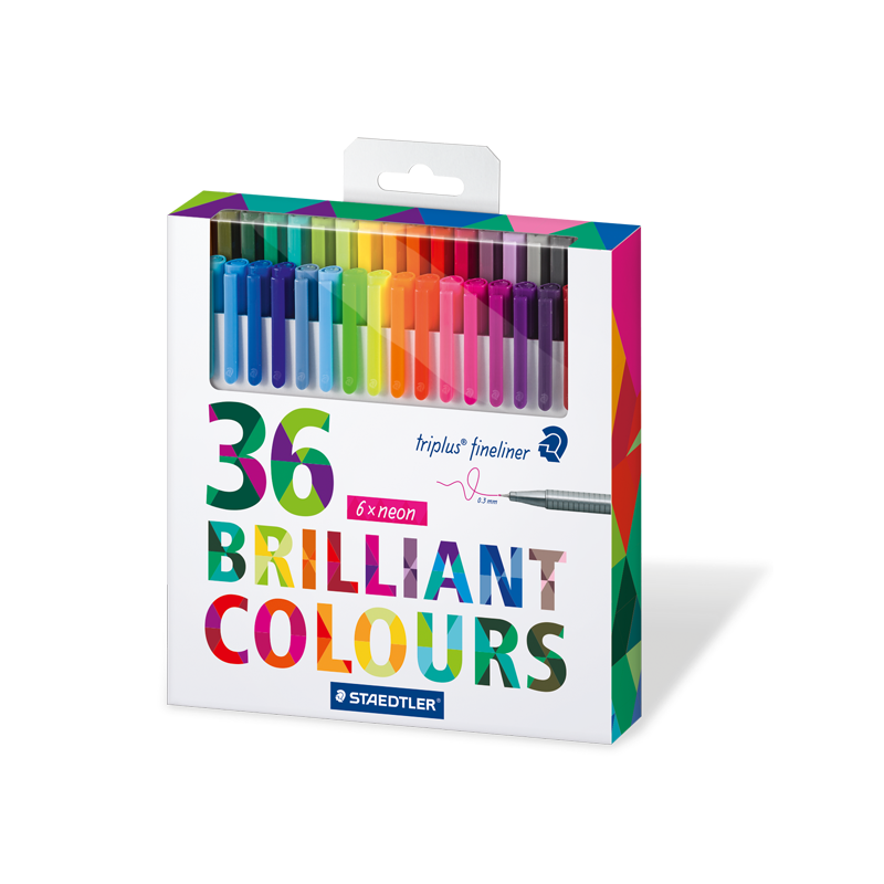 Marcadores fibra staedtler triplus cajax36 Marcadores fibra staedtler triplus cajax36