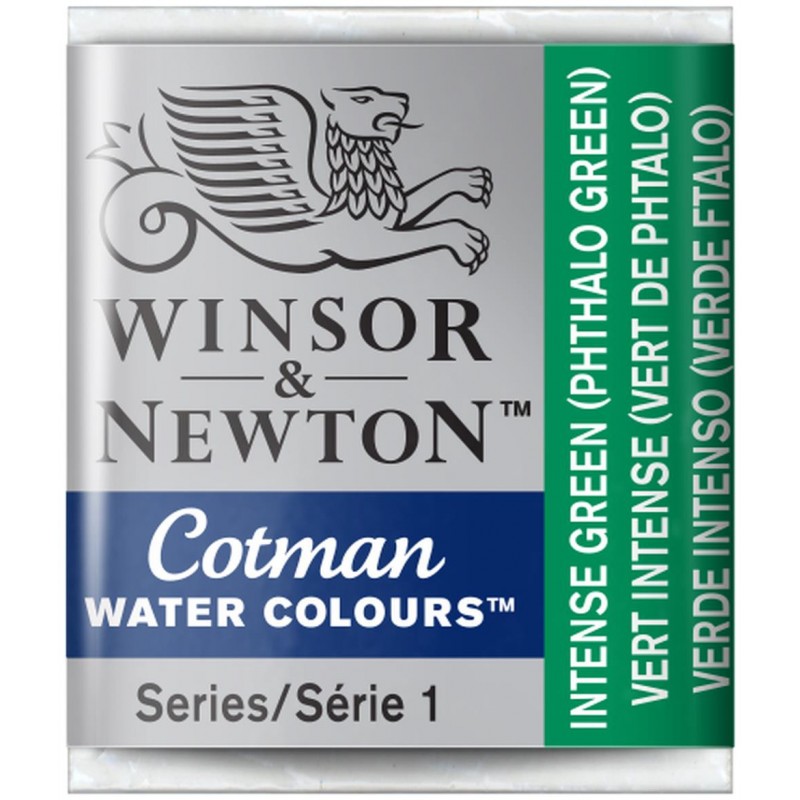 Acuarela winsor & newton cotman pastilla 329 verde intenso Acuarela winsor & newton cotman pastilla 329 verde intenso