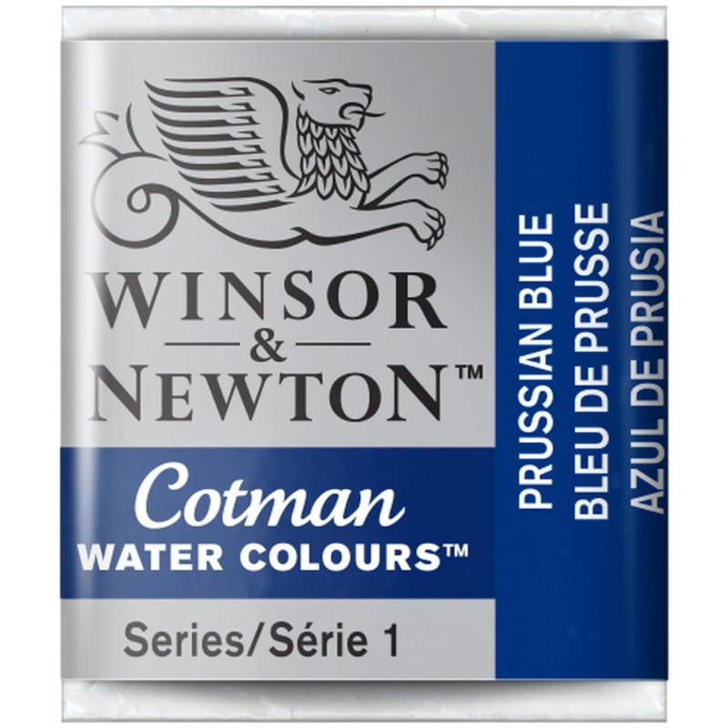 Acuarela winsor & newton cotman pastilla 538 azul prusia Acuarela winsor & newton cotman pastilla 538 azul prusia