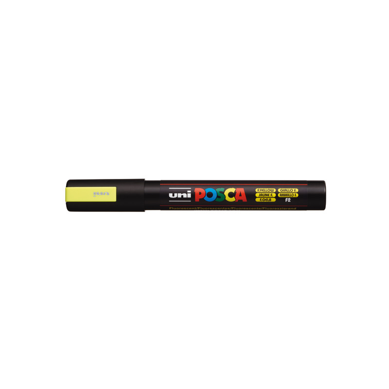 Marcadores fibra uni posca pc-5m amarillo fluo Marcadores fibra uni posca pc-5m amarillo fluo