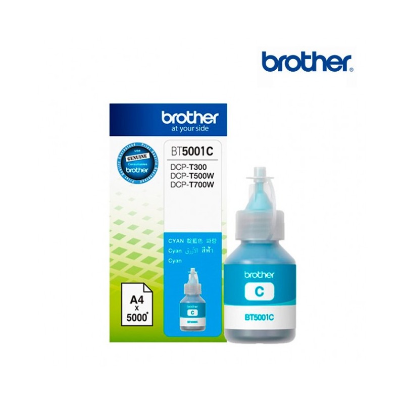 Cartucho brother botella bt5001c cyan Cartucho brother botella bt5001c cyan