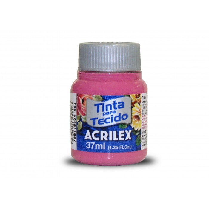 Pintura para tela acrilex 542 rosa oscuro x37m