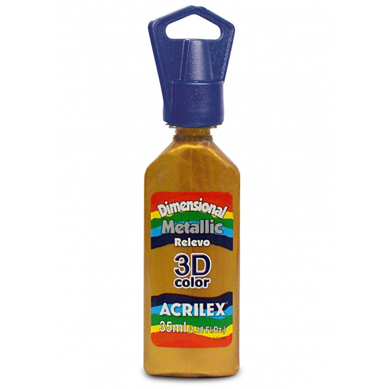 Pintura dimensional acrilex metalic 548 oro viejox3 Pintura dimensional acrilex metalic 548 oro viejox3